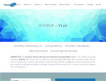 Tablet Screenshot of interop-vlab.eu